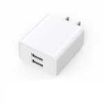 [UL Listed] 2-Pack Dual Ports USB Charger 5V2A 