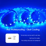 12V SMD5050 Black LED Strip 300LED/5M IP65 Waterproofing