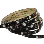 12V Black WS2811/16703 LED Strip 150LED/5M