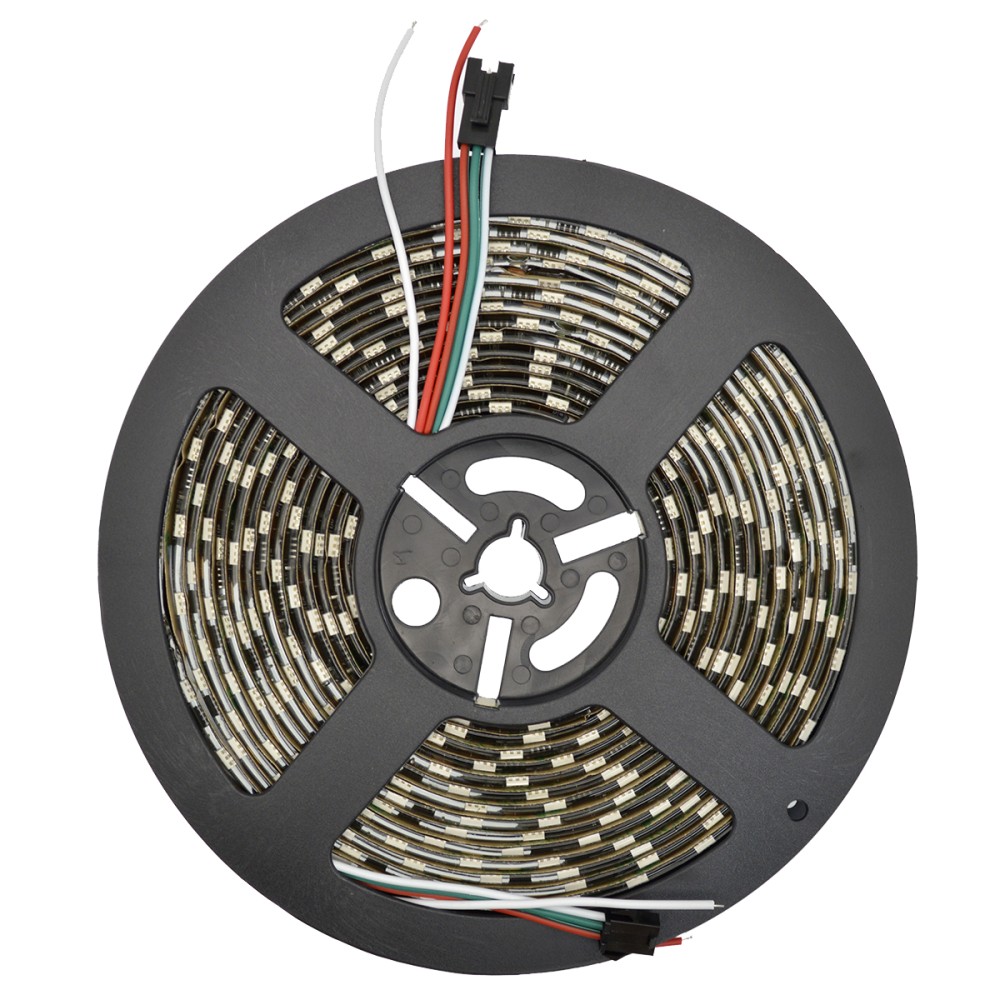 12V Black WS2811/16703 LED Strip 300LED/5M